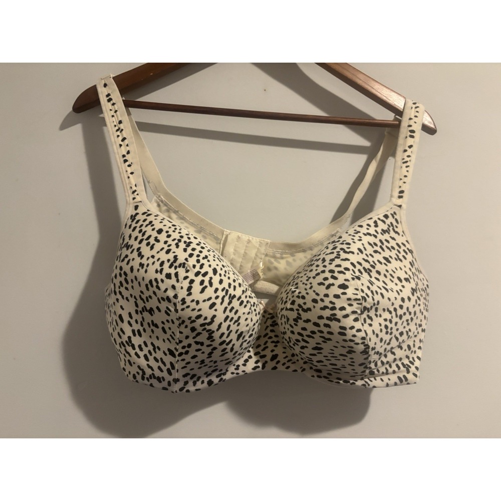 Cacique Smooth Balconette Bra 44DDD Lined Underwire Adjustable‎ Strap